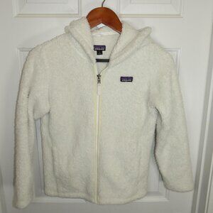 Patagonia White and Cream Jacket